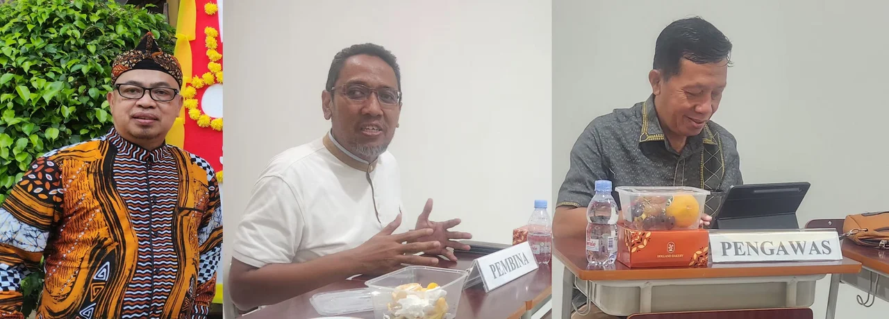 Foto :&nbsp;Ketua Harian Syahril T. Alam (Kiri),&nbsp;Ketua Dewan Pembina Alfi Wijaya, Ex Officio Ketum Himbarsi (tengah), Ketua Dewan Pengawas&nbsp;Ketua&nbsp; Edi Sunarto&nbsp;(Kanan).